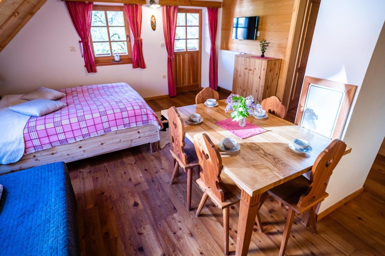 Tourist Farm Senkova Domacija Villa Zgornje Jezersko Bagian luar foto