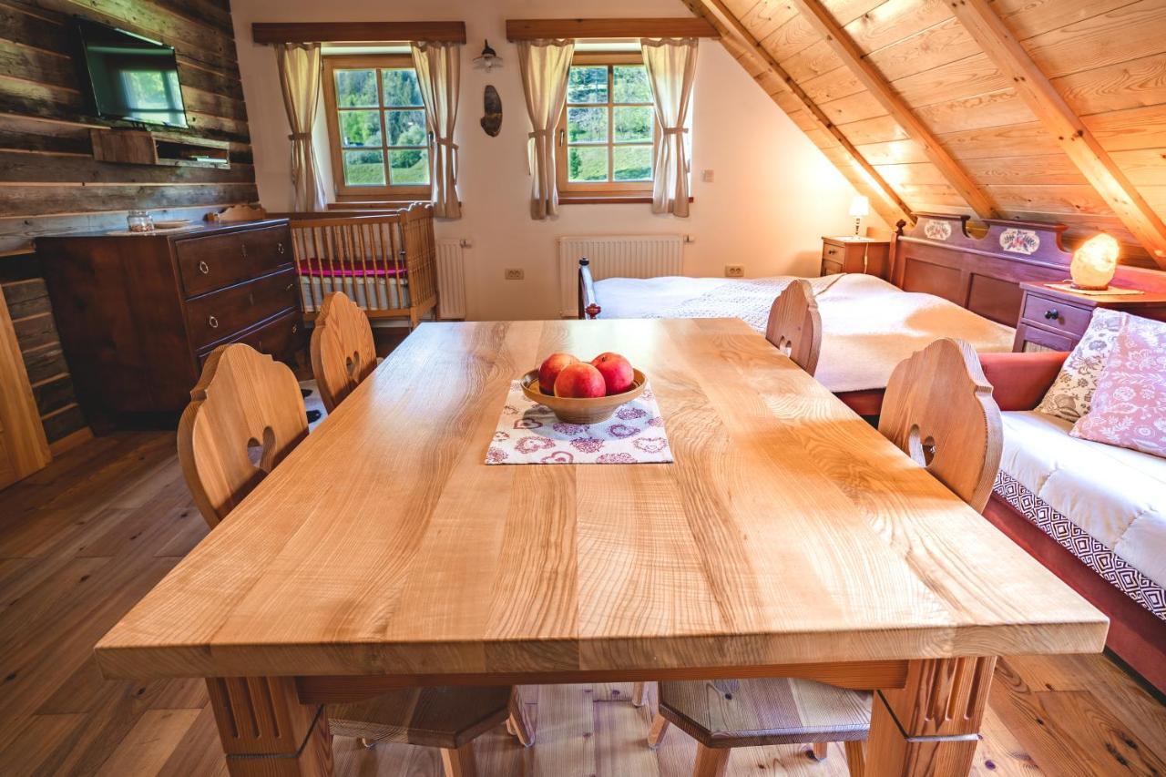 Tourist Farm Senkova Domacija Villa Zgornje Jezersko Bagian luar foto