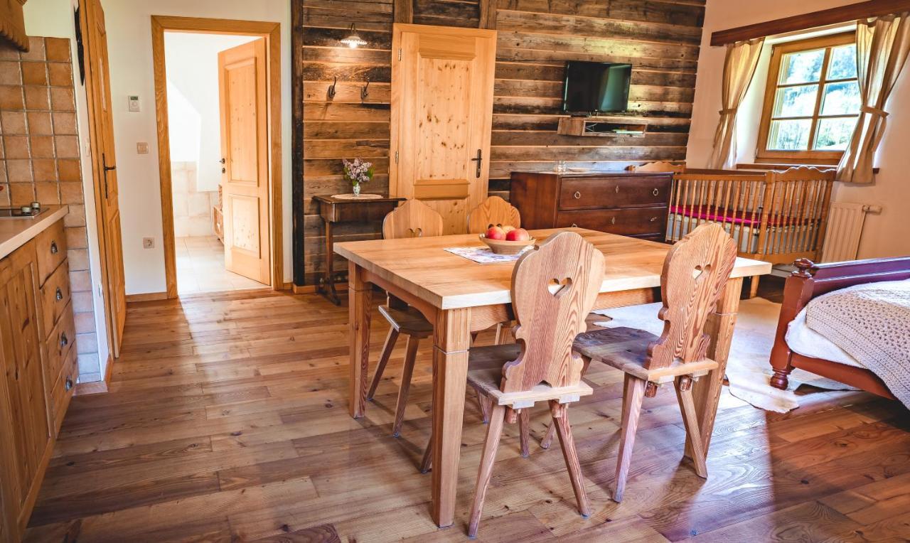 Tourist Farm Senkova Domacija Villa Zgornje Jezersko Bagian luar foto