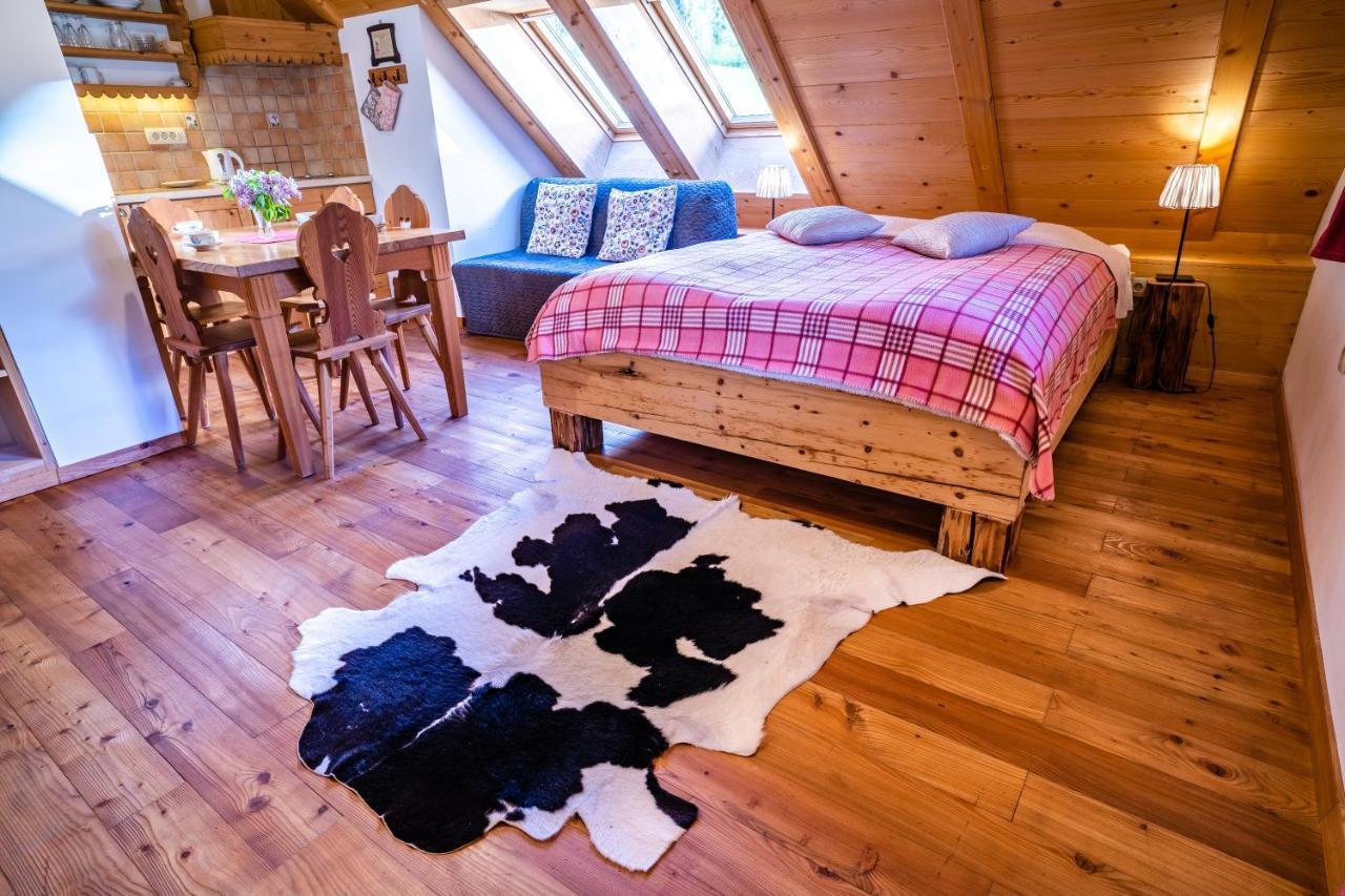 Tourist Farm Senkova Domacija Villa Zgornje Jezersko Bagian luar foto