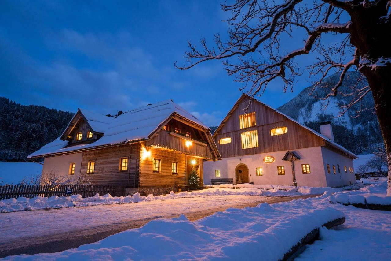 Tourist Farm Senkova Domacija Villa Zgornje Jezersko Bagian luar foto
